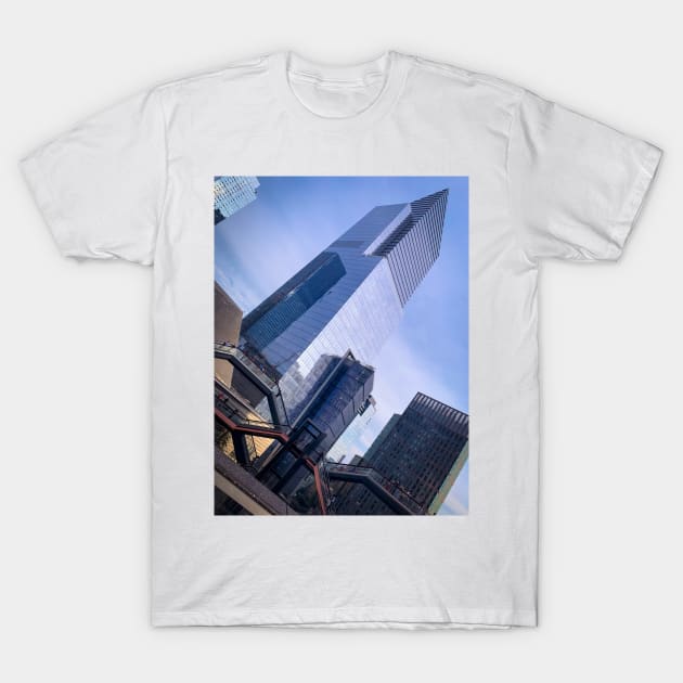 The Vessel Skyscrapers Hudson Yards Manhattan NYC T-Shirt by eleonoraingrid